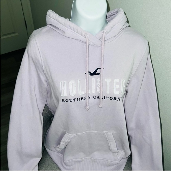 Hollister Embroidered Logo Graphic Hoodie - Picture 6 of 7